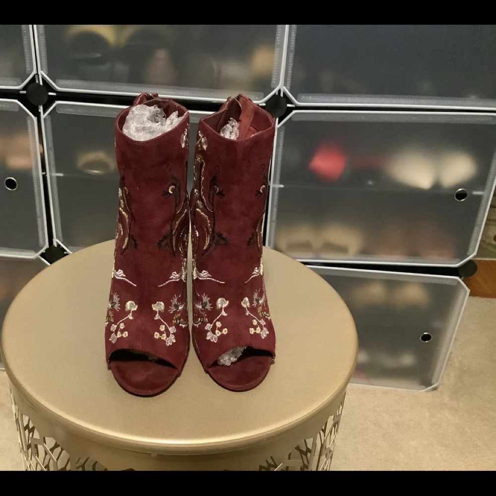Carlos burgundy boots